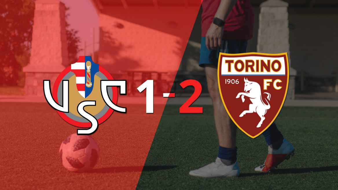 Torino gana de visitante 2-1 a Cremonese