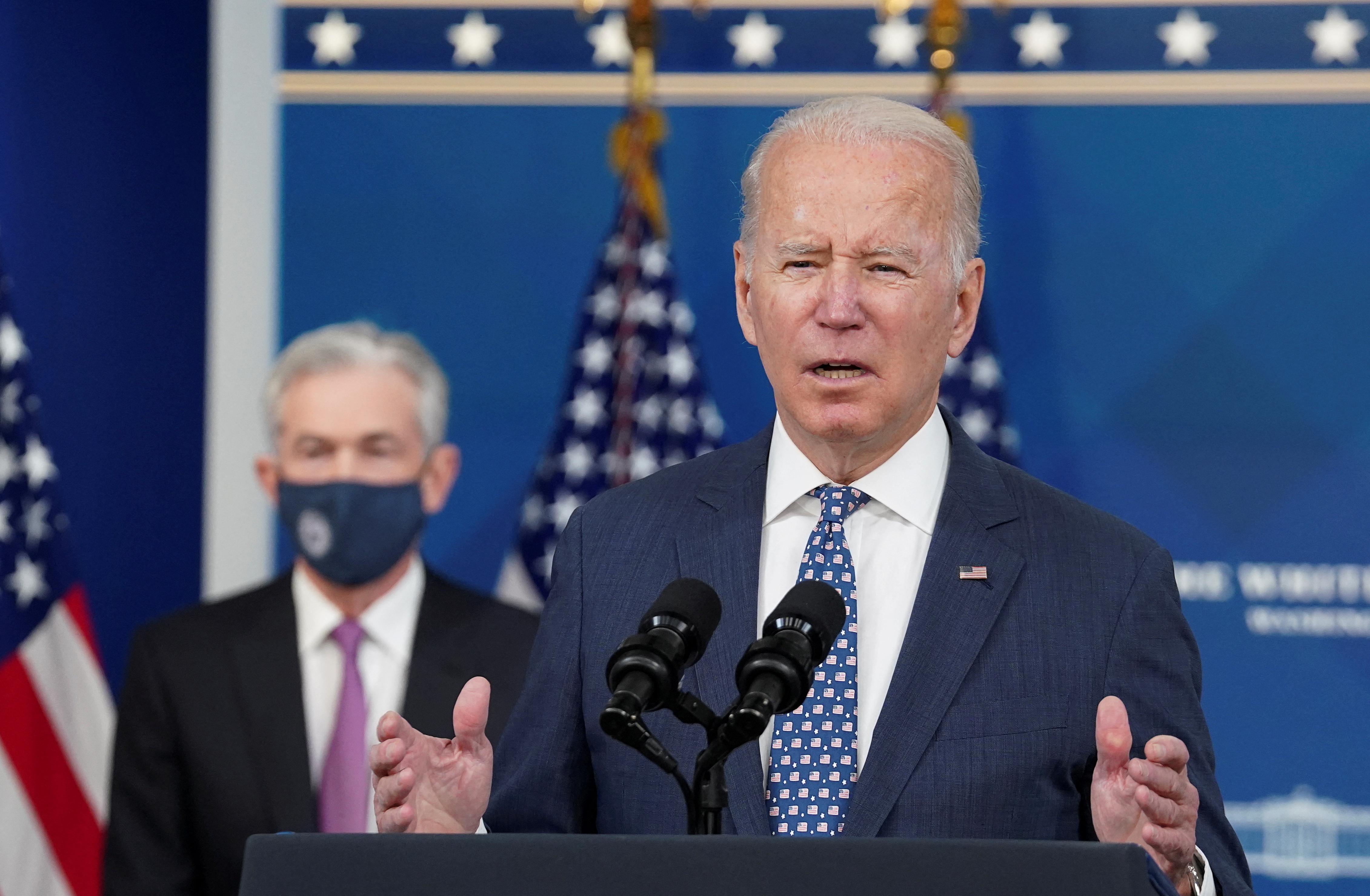 El presidente de Estados Unidos Joe Biden (REUTERS/Kevin Lamarque)