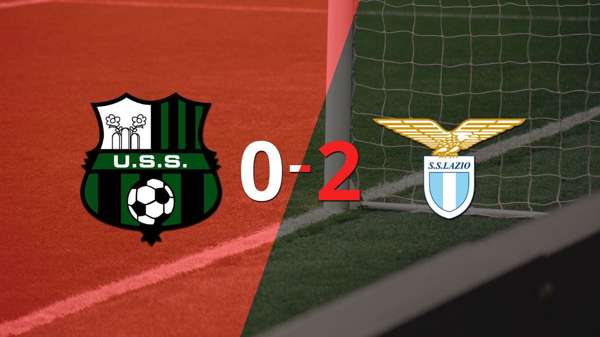 Sassuolo no pudo en casa con Lazio y cayó 2-0