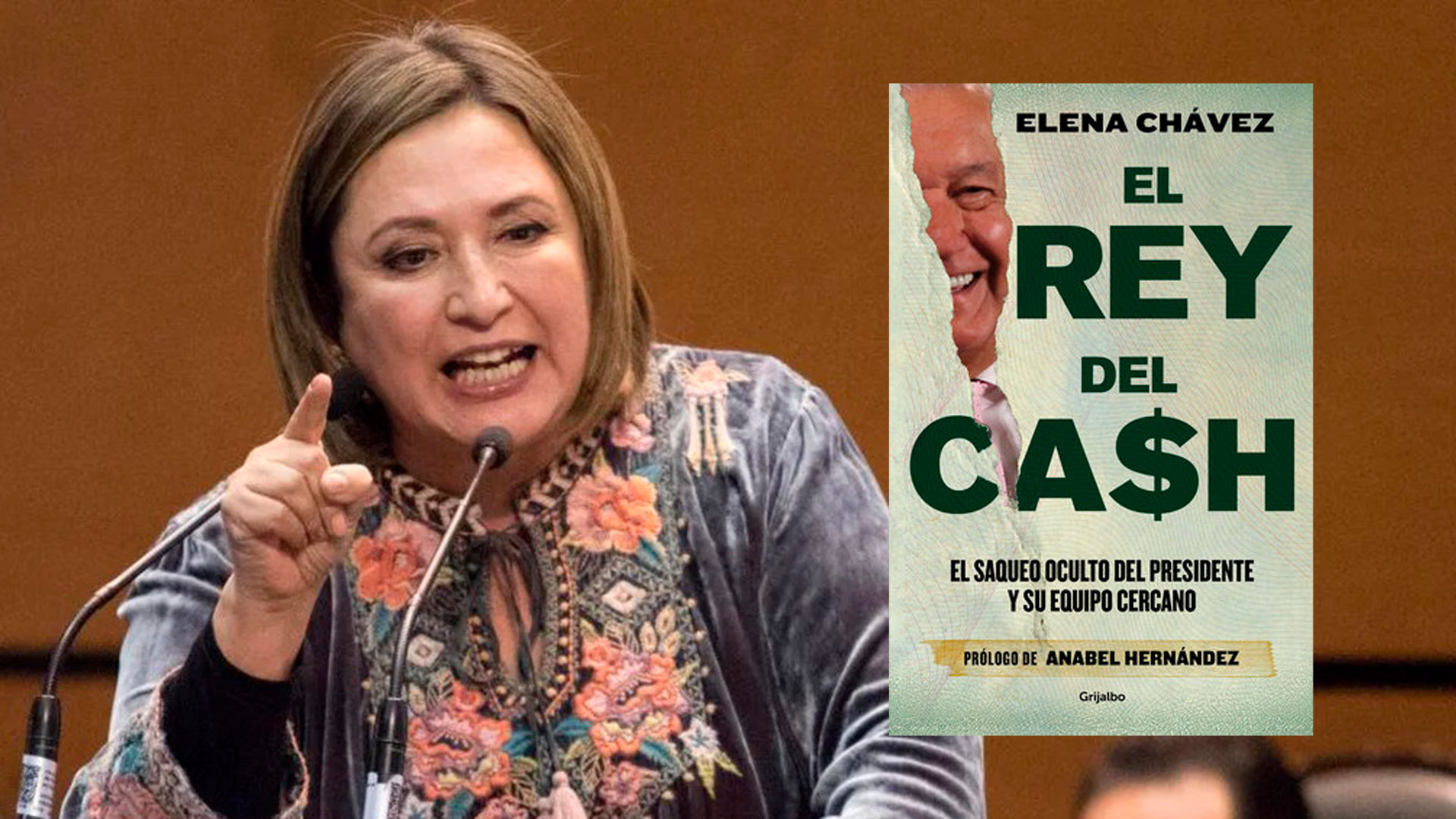 Xóchitl Gálvez solicitó la investigación de los ilícitos mencionados en "El Rey del Cash" (Foto: archivo)