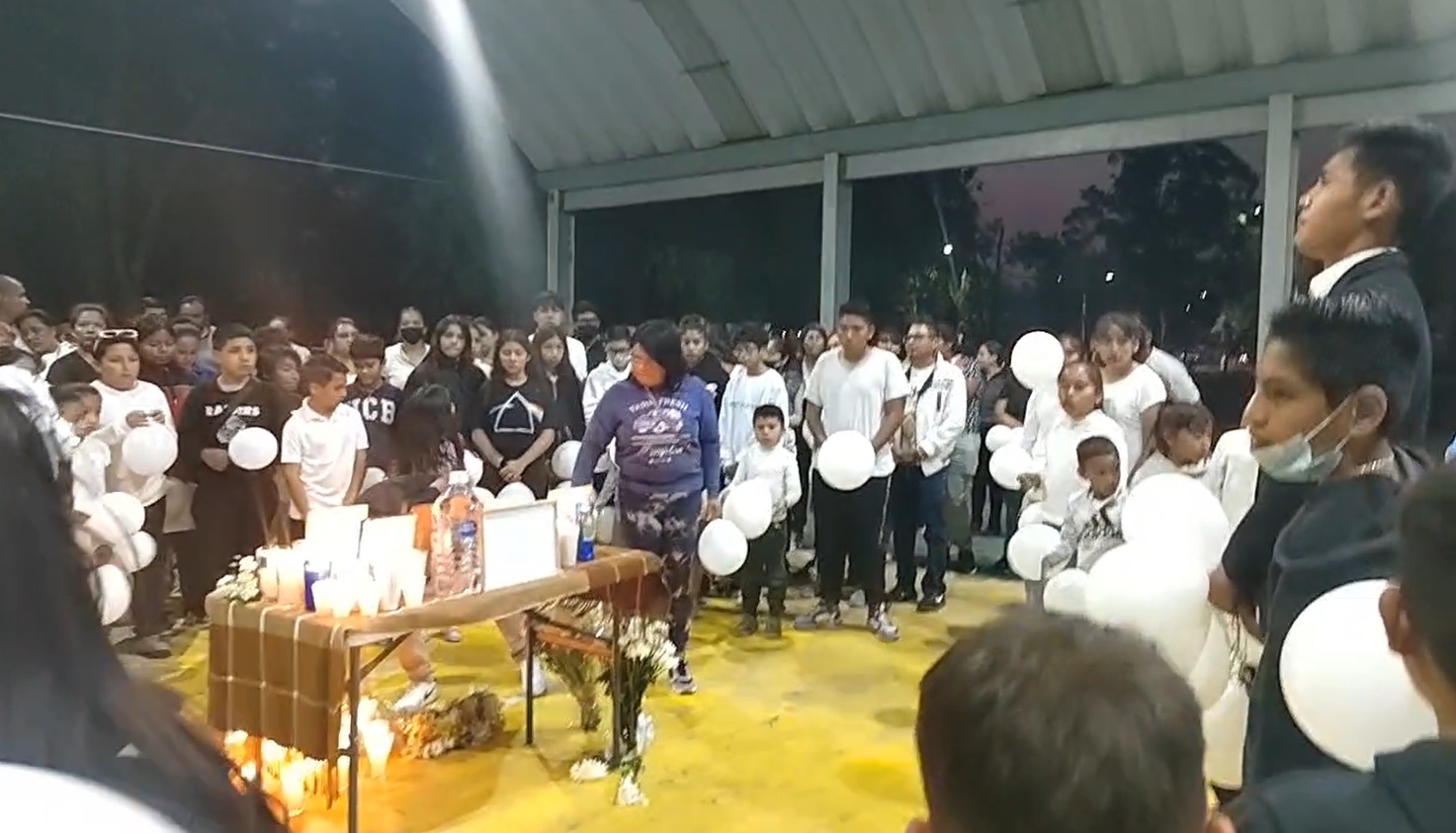 La escuela de baloncesto del Valle de Chalco despidió a los niños que murieron en el accidente (FB: Escuela Formativa De Baloncesto Valle de Chalco)