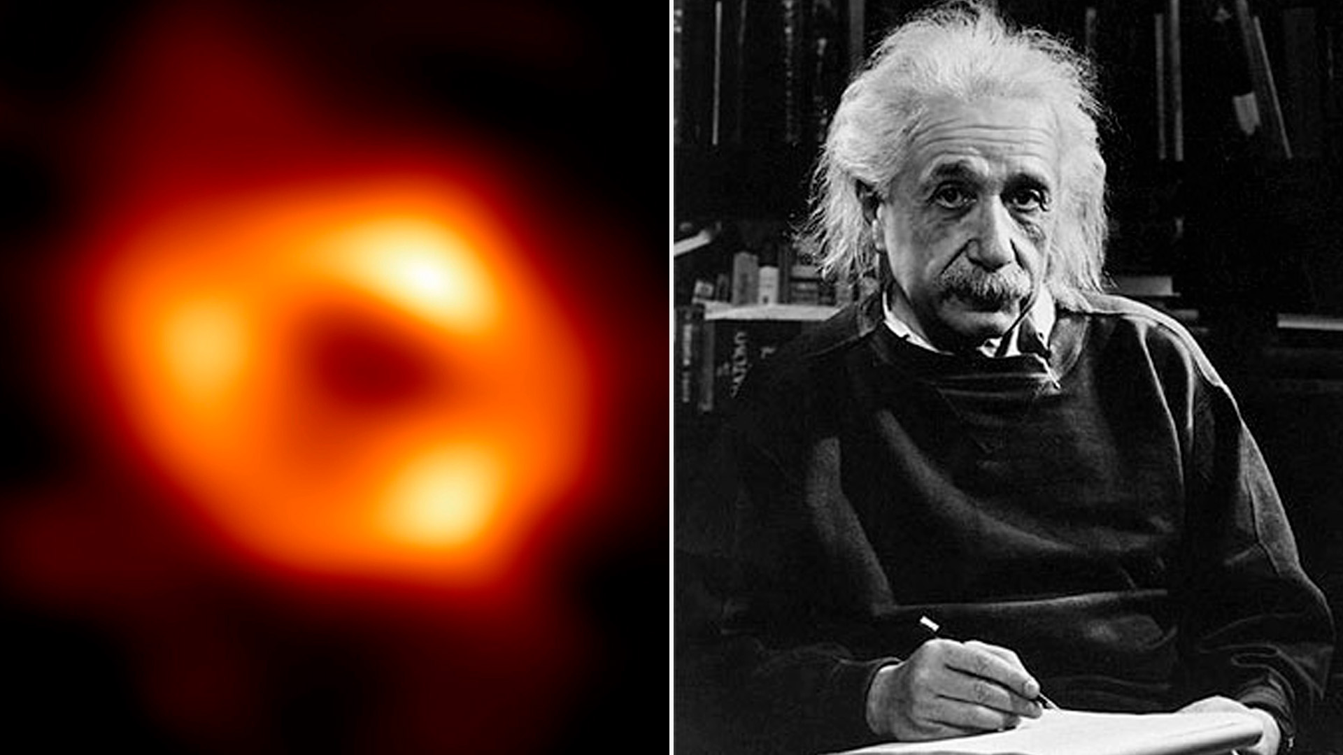 La observación de agujeros negros fue una confirmación de la Teoría de la Relatividad de Albert Einstein