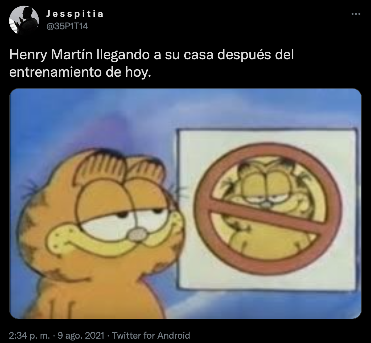 Los memes de la supuesta infidelidad de Henry Martín, jugador del Club América (Foto: Twitter/@35P1T14)