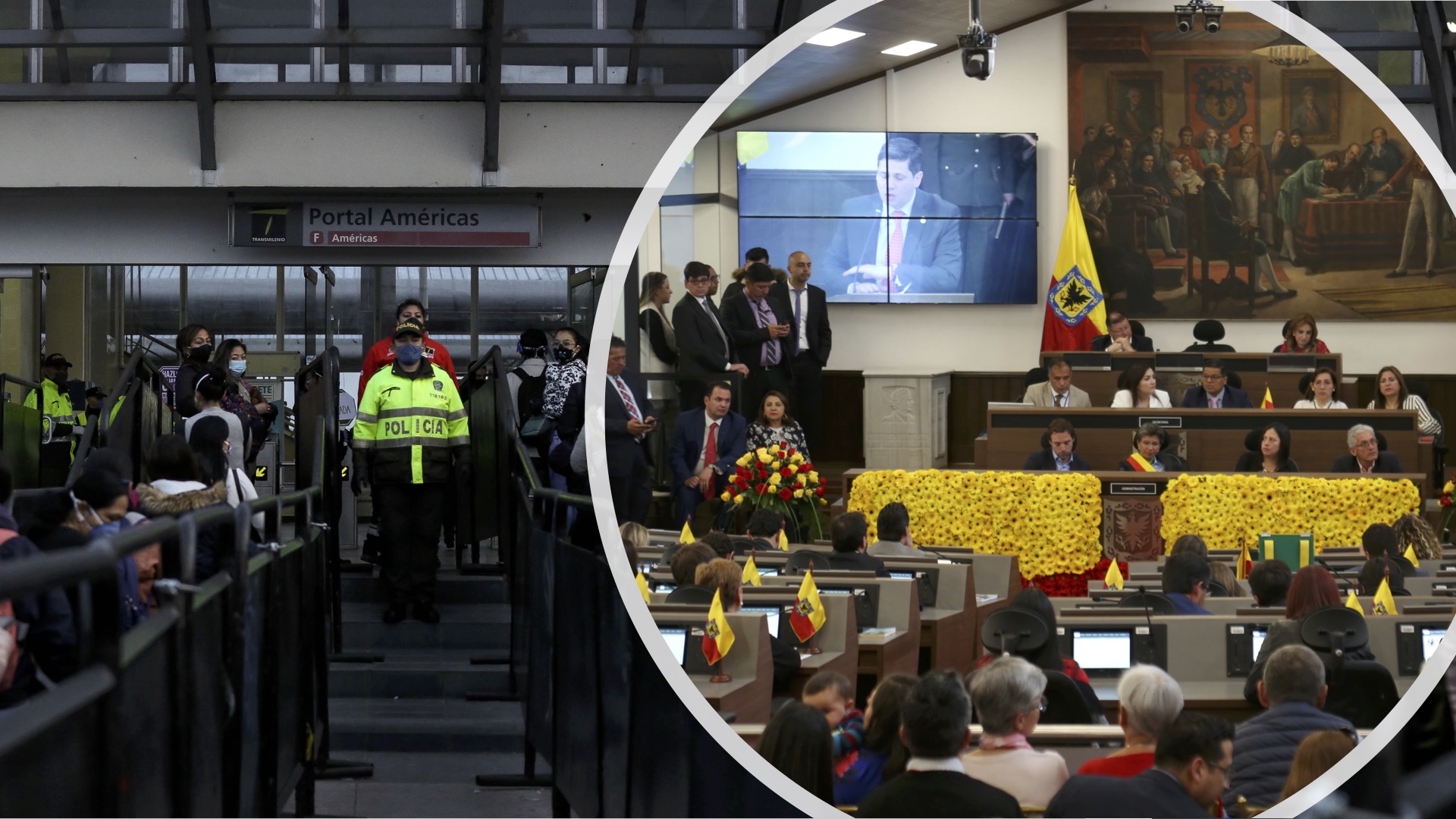 Concejo de Bogotá sesionará en el Portal de las Américas, este 25 de mayo