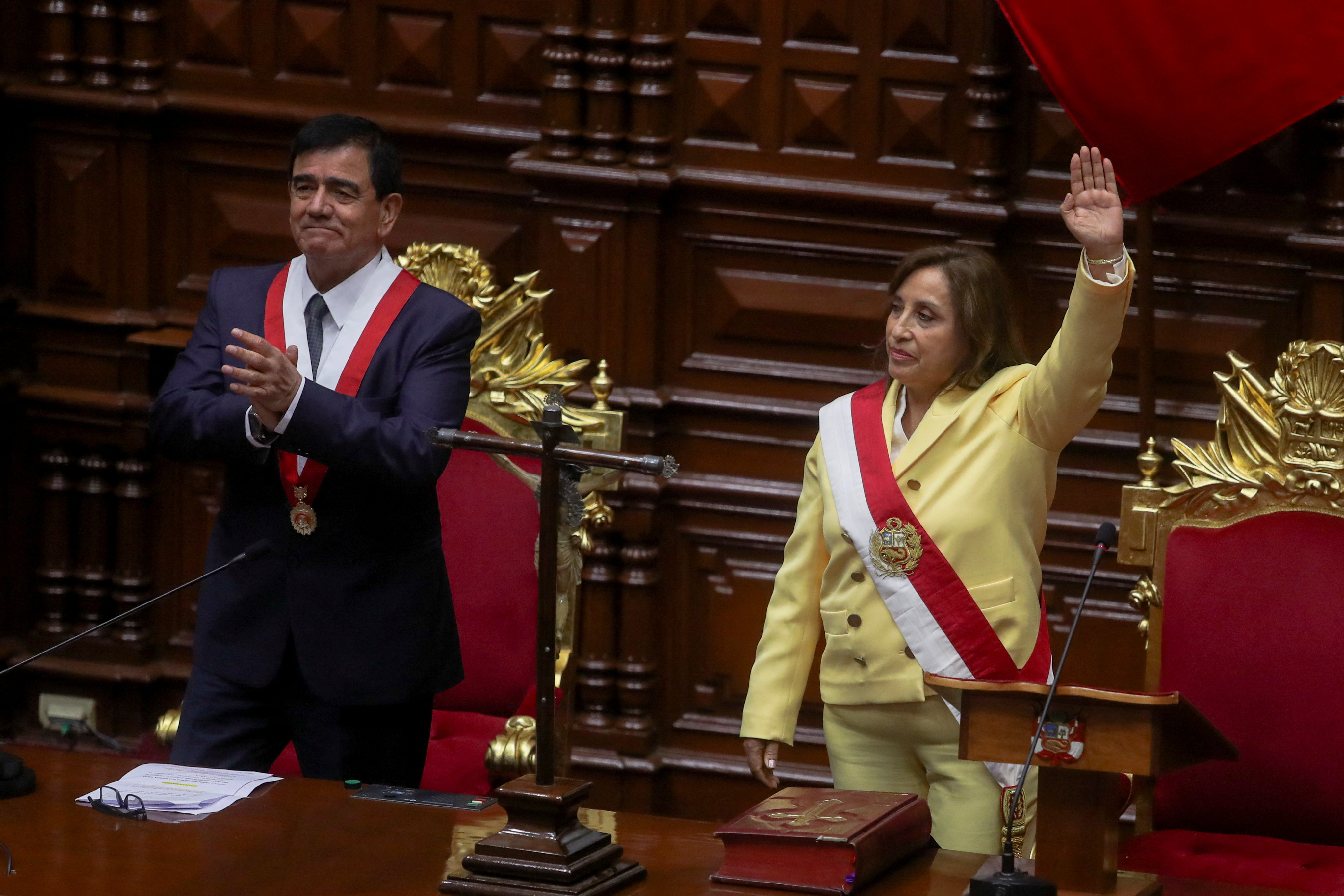 Dina Boluarte hizo un llamado al diálogo para la gobernabilidad soberana del Perú