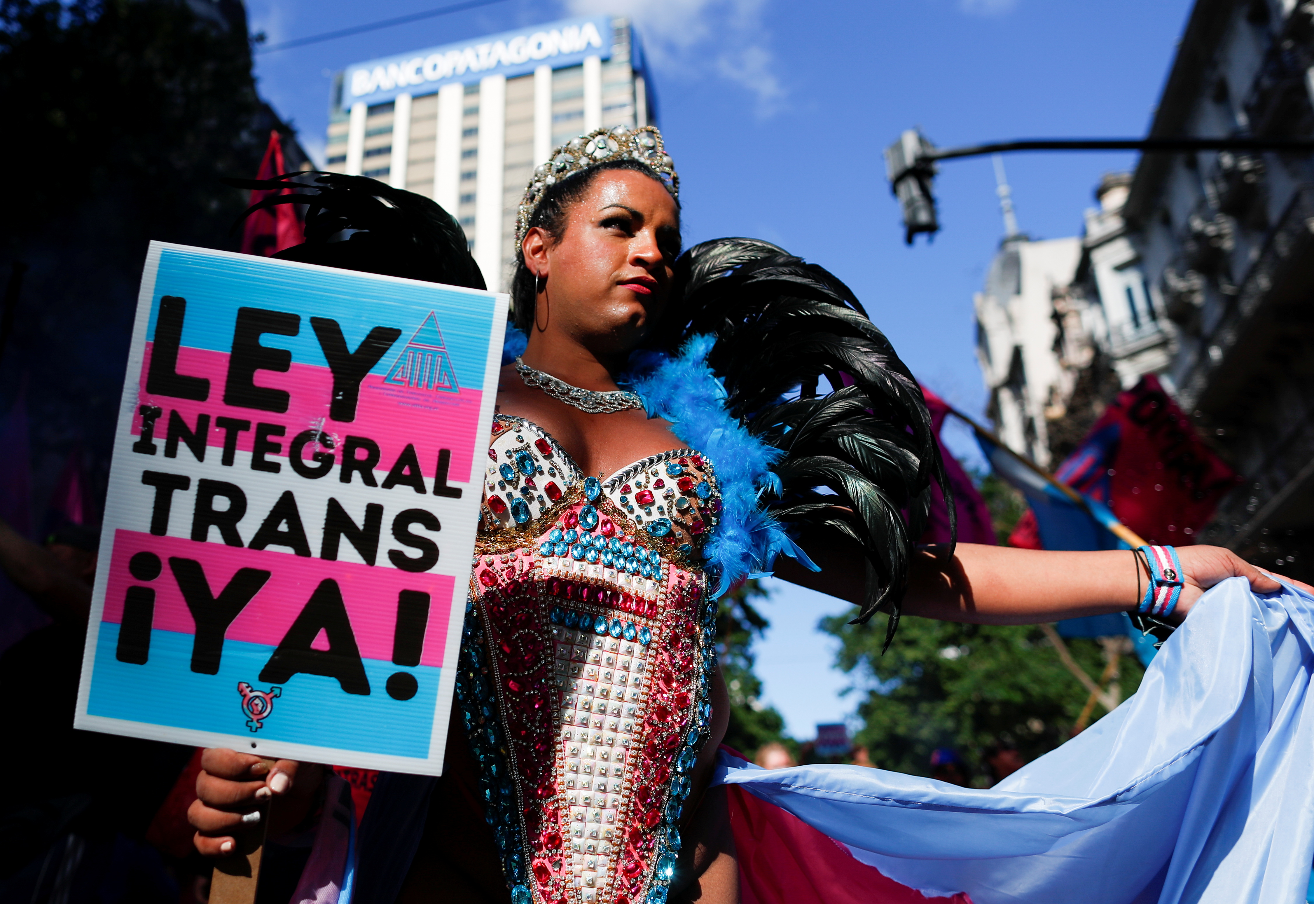 Las personas trans en América Latina aún exigen que su identidad de género sea respetada ante la ley. (REUTERS/Agustin Marcarian)