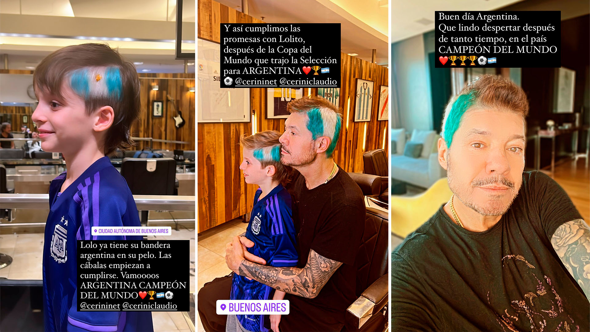 La promesa de Marcelo Tinelli y Lolo 