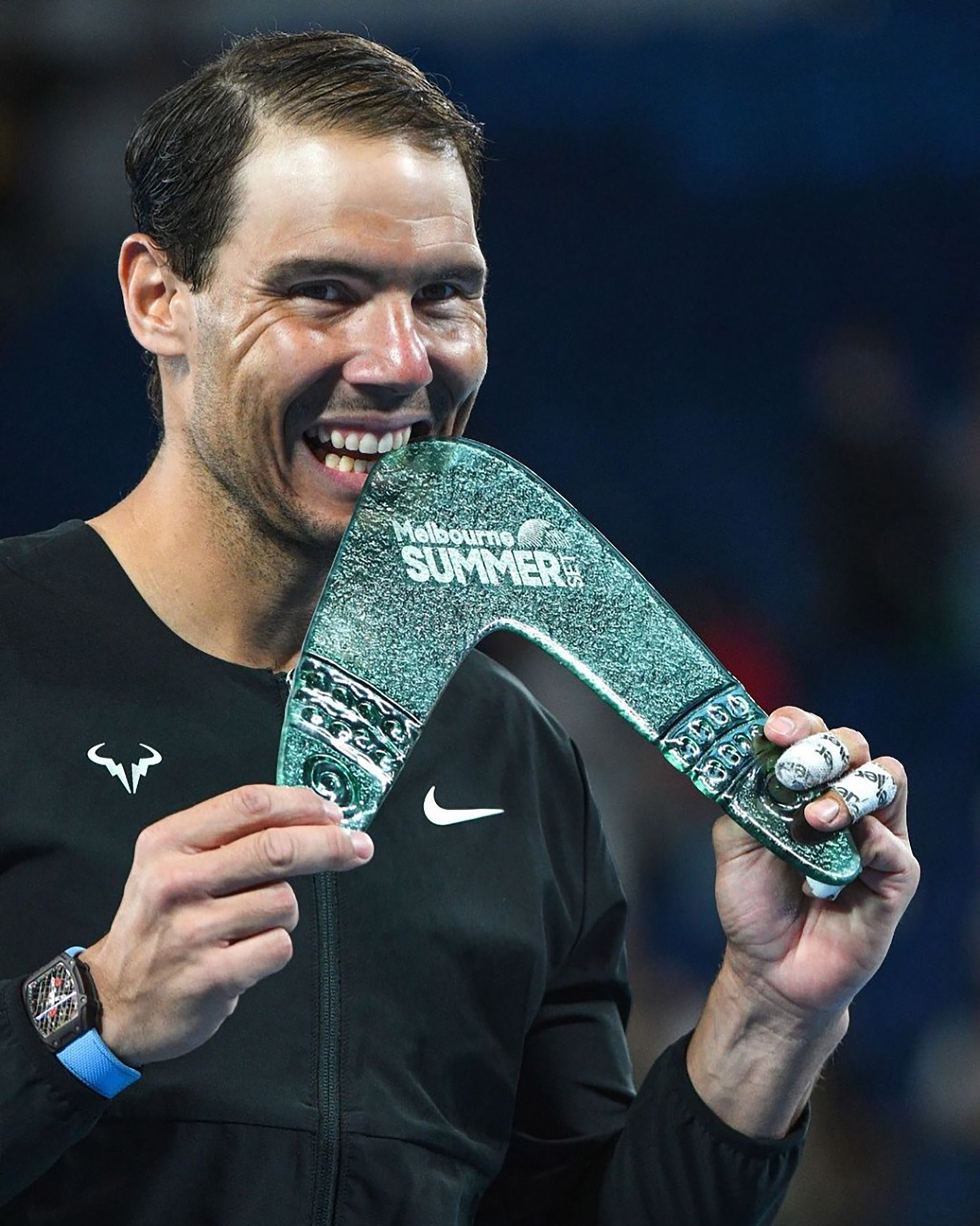 "Deseo que Novak Djokovic juegue en la mayoría de lugares", dijo Rafael Nadal, a pesar de estar en veredas opuestas en cuanto a la vacunación de COVID-19 (Instagram @rafaelnadal)
