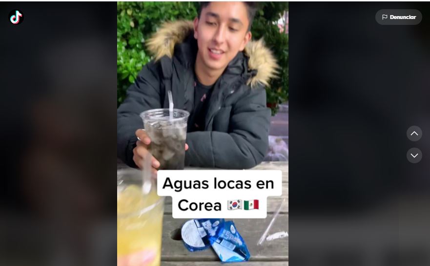 De México para el mundo: TikToker enseñó cómo preparar “aguas locas” en  Corea del Sur - Infobae