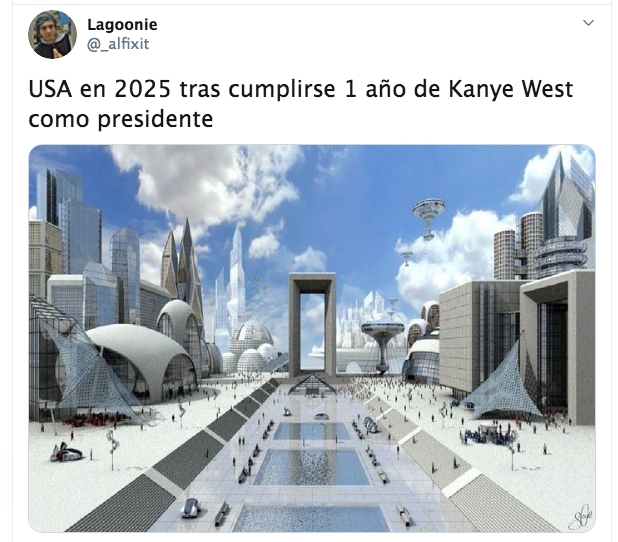 Un utópico futuro según los cibernautas (Foto: Captura de pantalla)