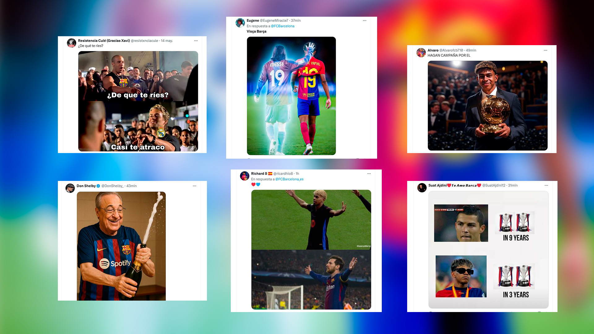 ¿Ódiame más?: Estos fueron los mejores memes que dejó la victoria del  América contra el Barcelona - Infobae, image size:1920x1080