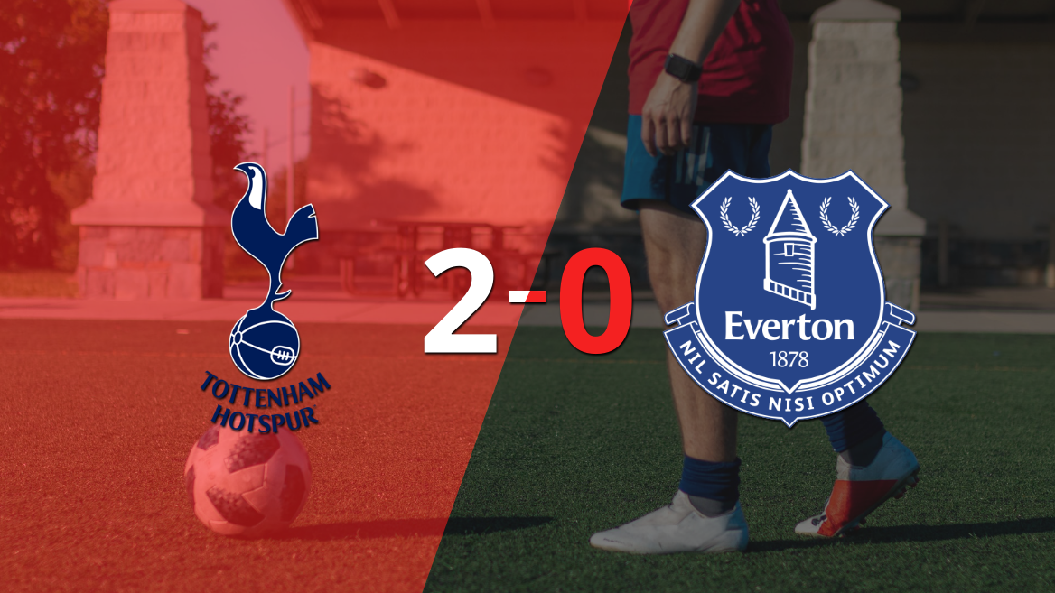 Derrota de Everton por 2-0 en su visita a Tottenham