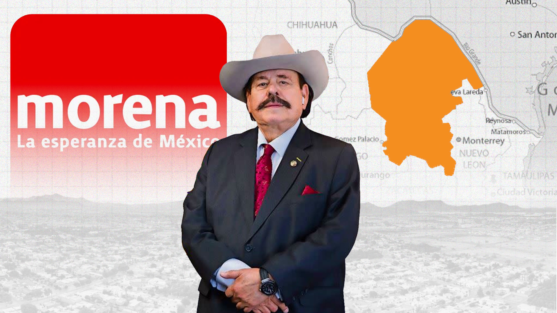 Santana Armando Guadiana Tijerina, candidato de Morena a la gubernatura de Coahuila (Foto: Infobae México)