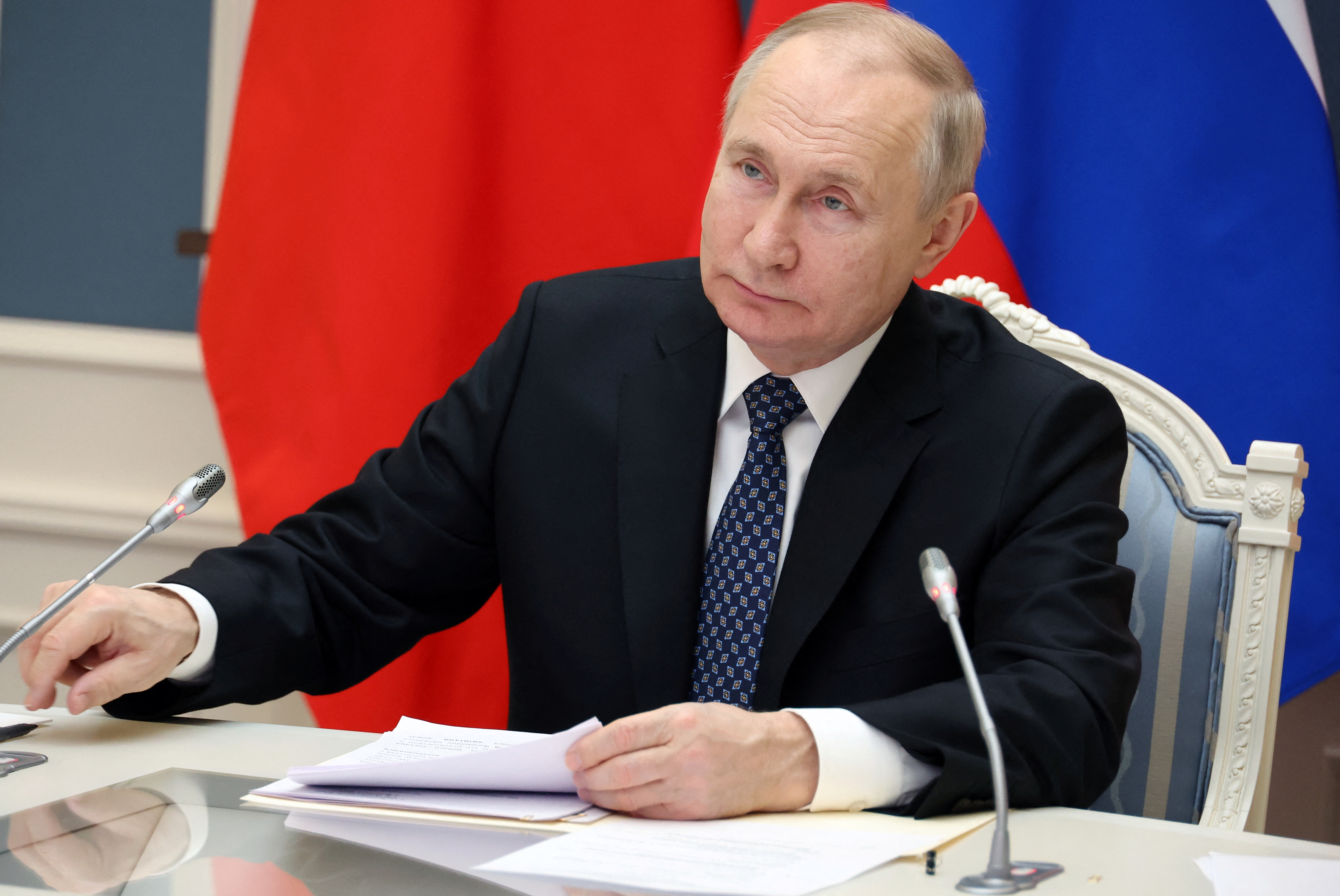 Vladímir Putin con Xi Jinping. Moscú, Rusia, 30 de diciembre de 2022. Sputnik/Mikhail Kuravlev/Kremlin vía REUTERS