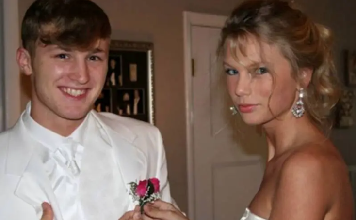 Taylor Swift junto a Brandon Borello, su primera pareja conocida