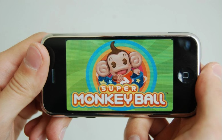 Juego Super Monkey Ball para iPhone en 2008 (videogameszone.de)