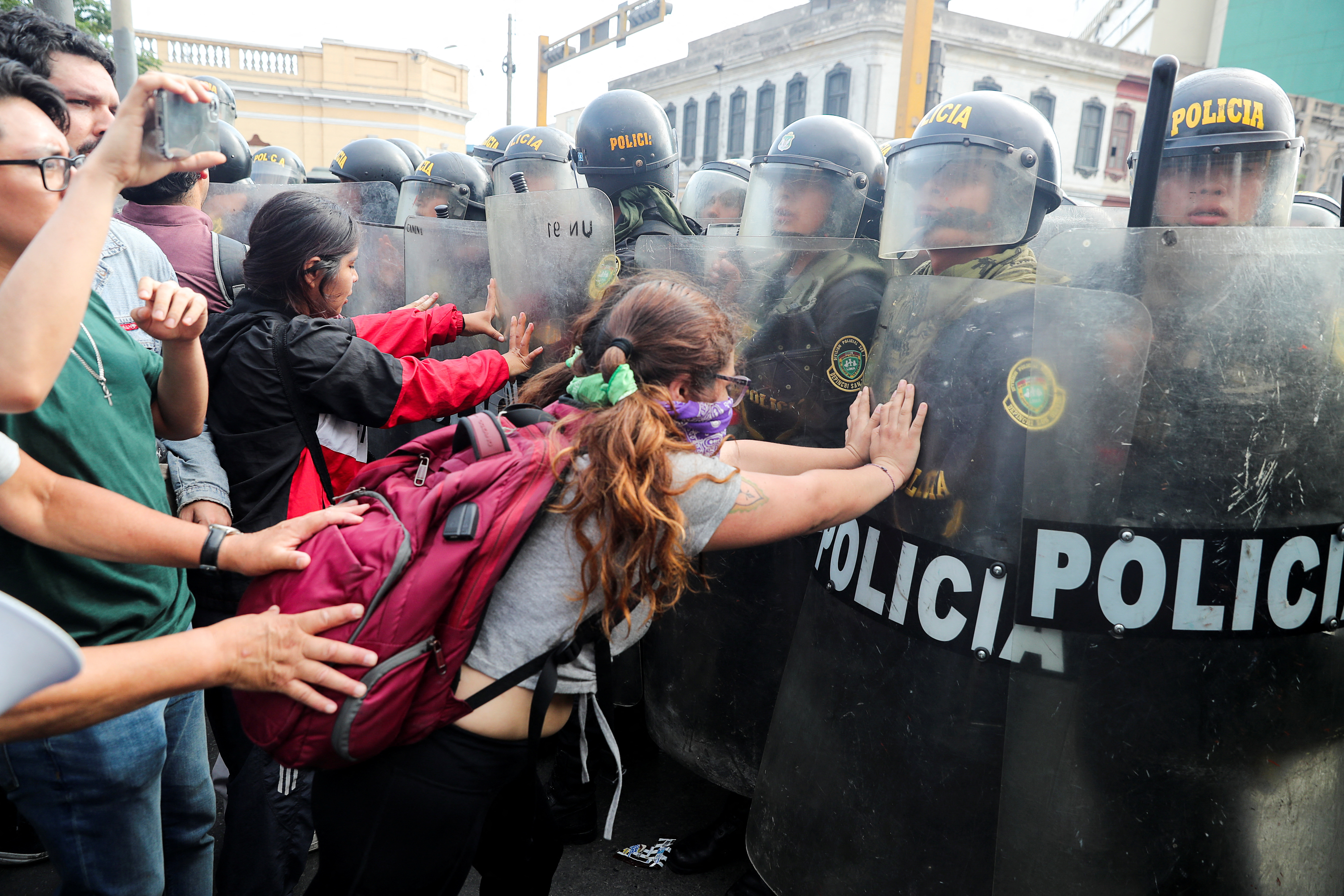 Protesta en Lima (Reuters)