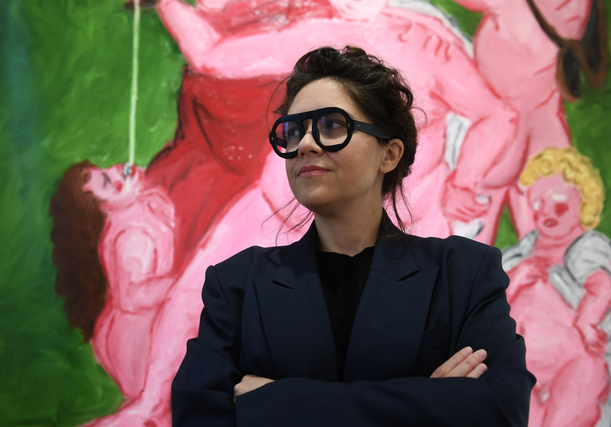 Romina Ressia, una vuelta lisérgica a la pintura academicista