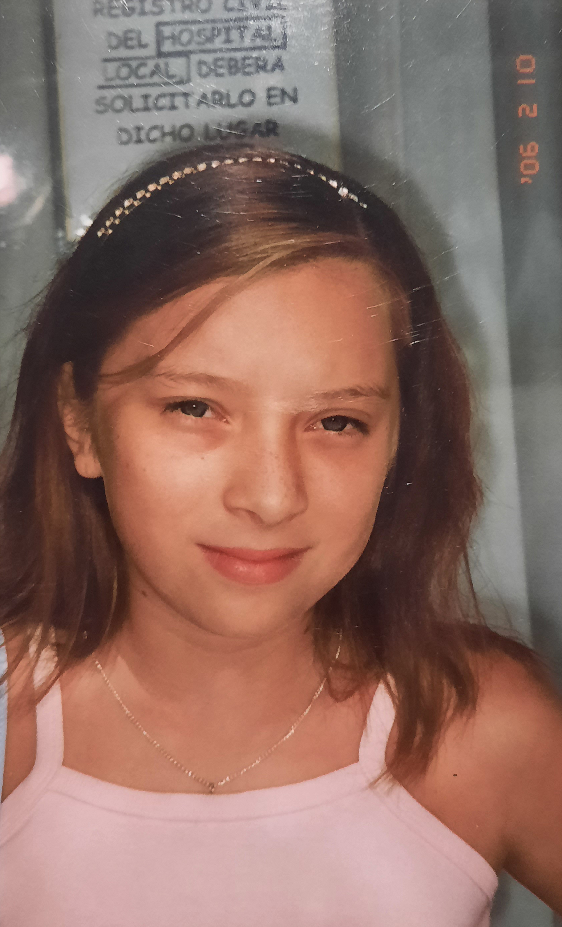 Cuando apenas dejaba de ser una niña