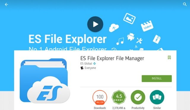 Es File Manager. (foto: TekCrispy)