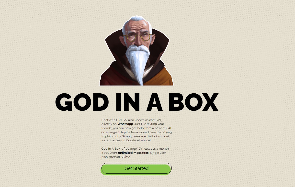 God in a Box es el robot que permite enlazar ambas aplicaciones, no requiere de ningún pago para usarlo.