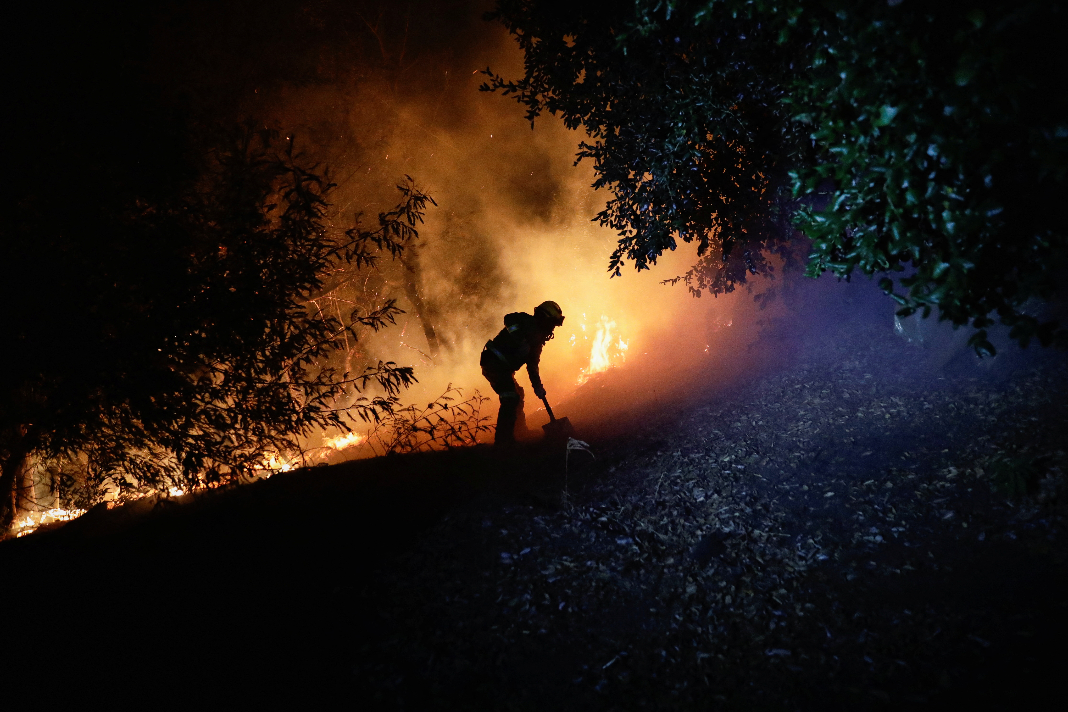 Los incendios coinciden con una ola de calor inédita en el sur desde hace décadas (REUTERS/Juan Gonzalez)