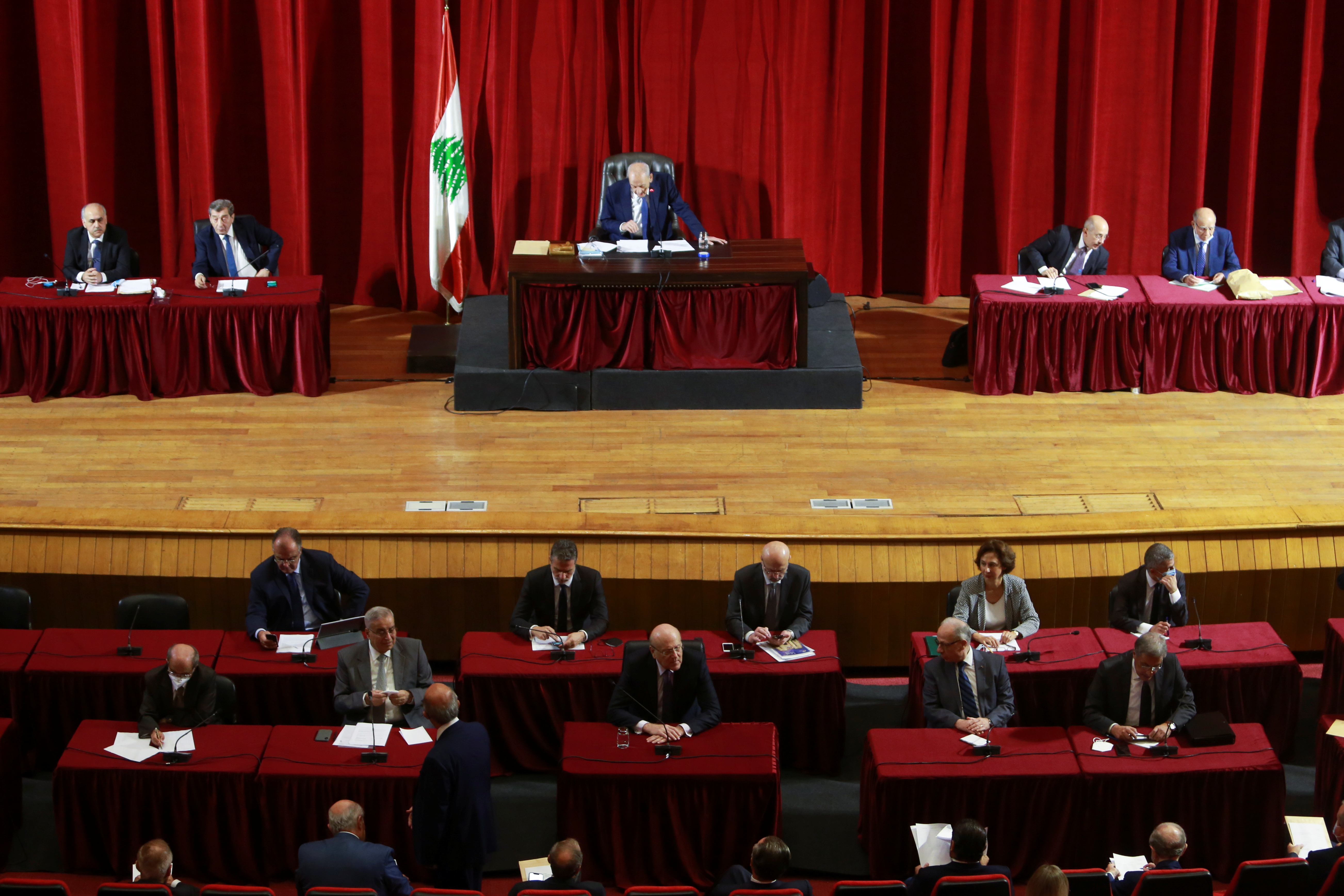 Ningún bloque alcanzó la mayoría en el Parlamento libanés (REUTERS/Aziz Taher)