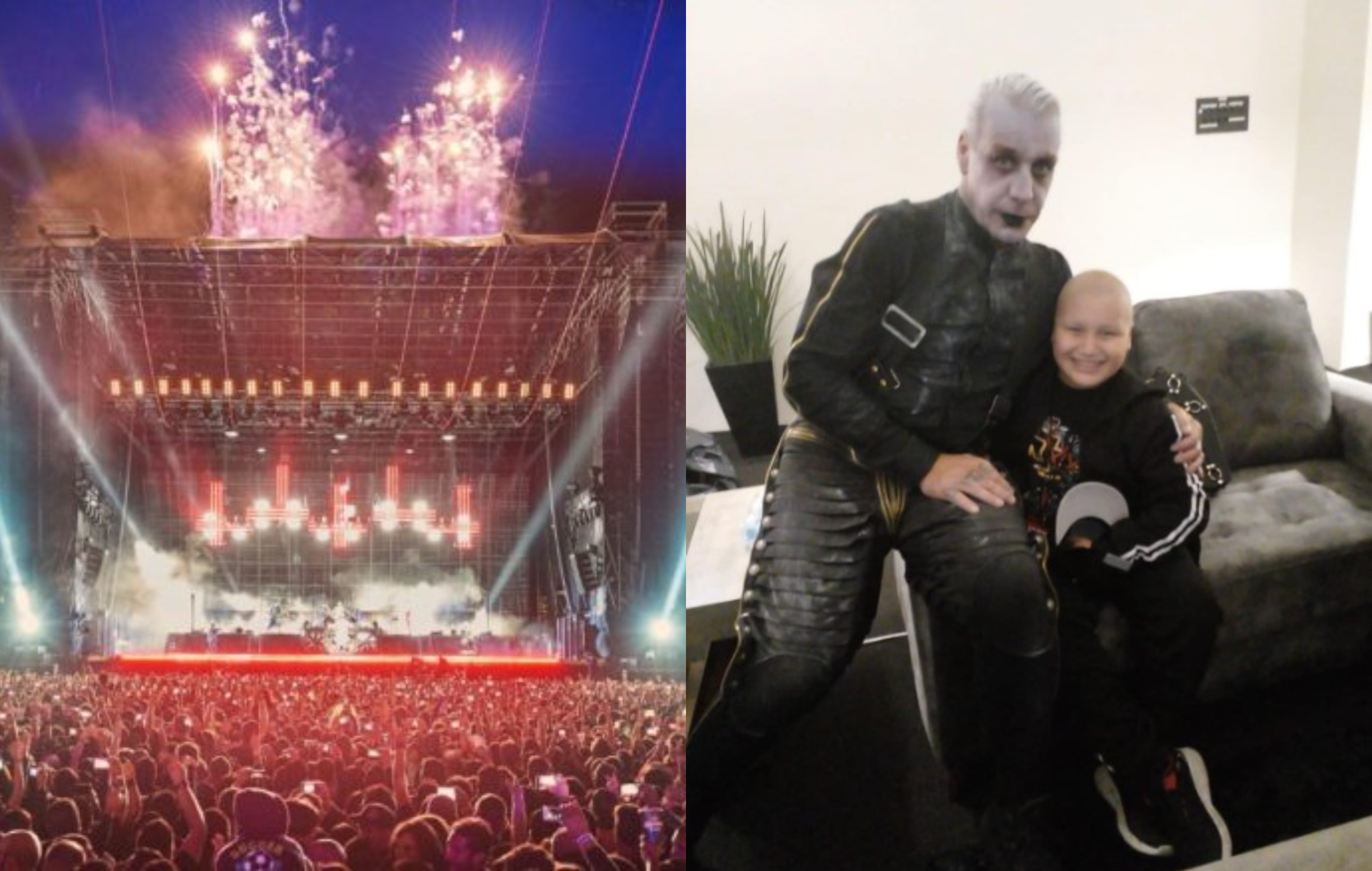 Rammstein en México: niño regio voló a CDMX y conoció a la banda gracias a  “vaquita” de fans - Infobae