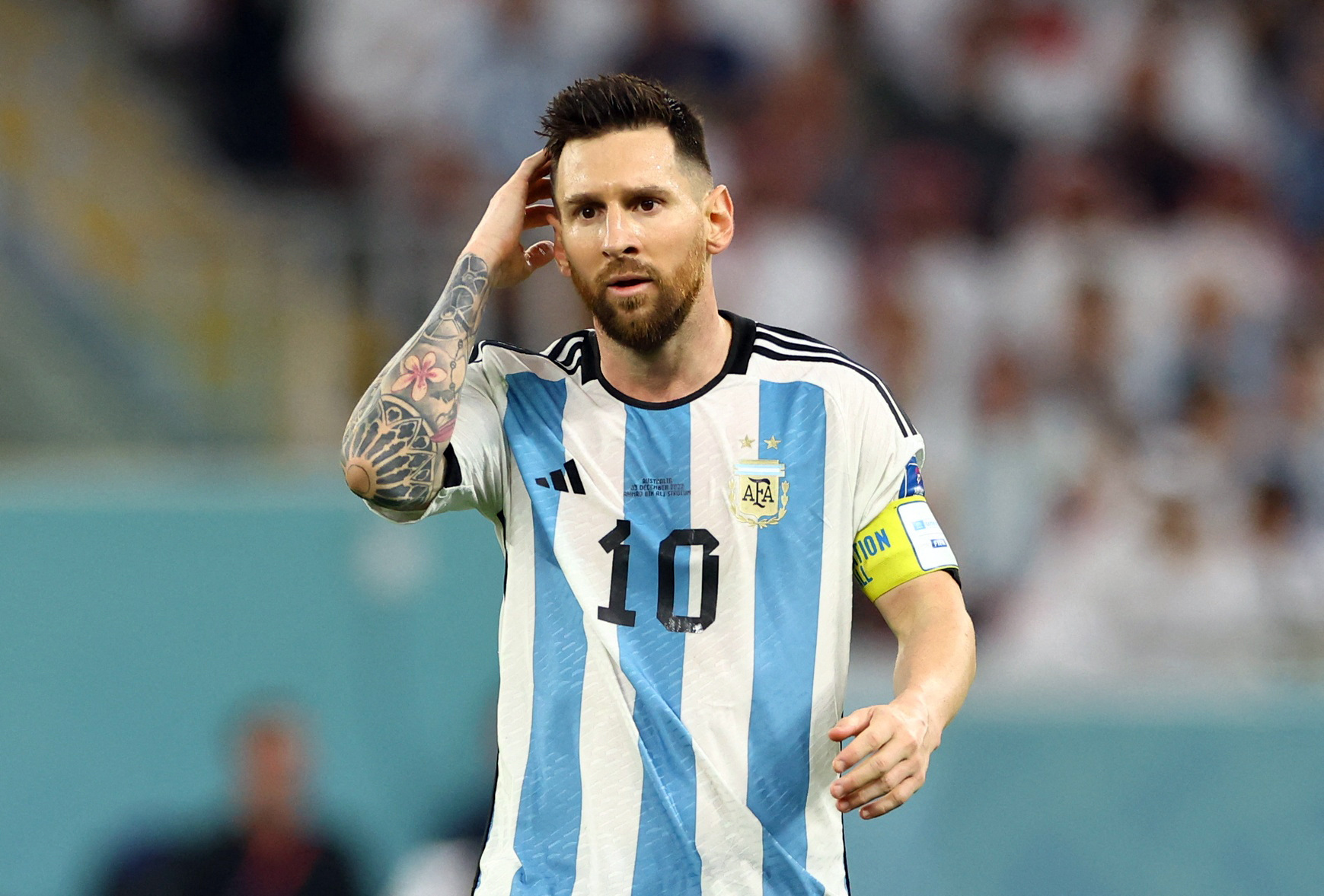 Lionel Messi acumula tres goles en lo que va del Mundial