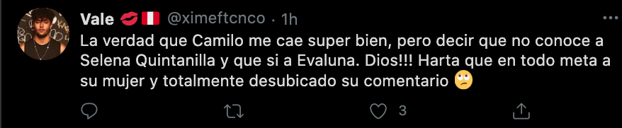 Algunos internautas se molestaron porque el cantante siempre habla de su novia (Foto: Twitter@ximeftcnco)