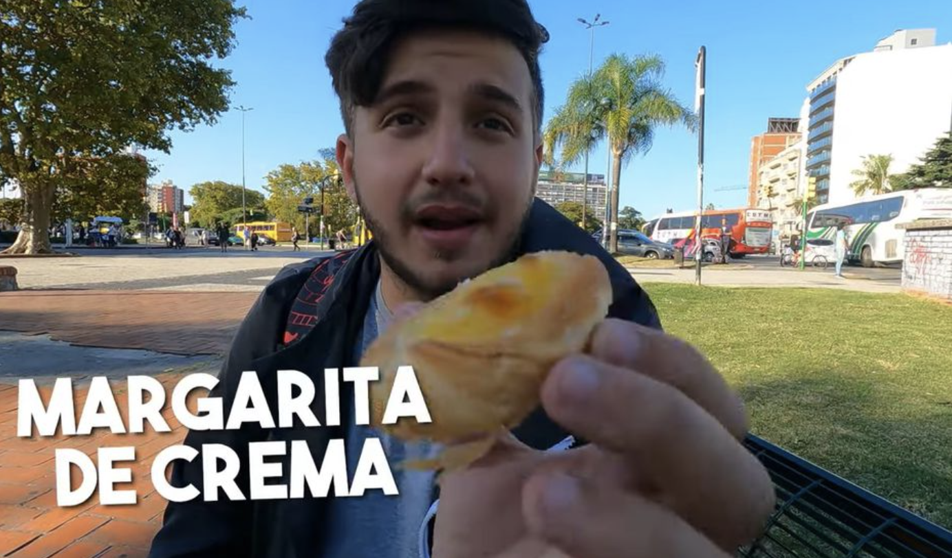 Un youtuber venezolano fracasó en el reto de sobrevivir con cinco dólares un día en Uruguay