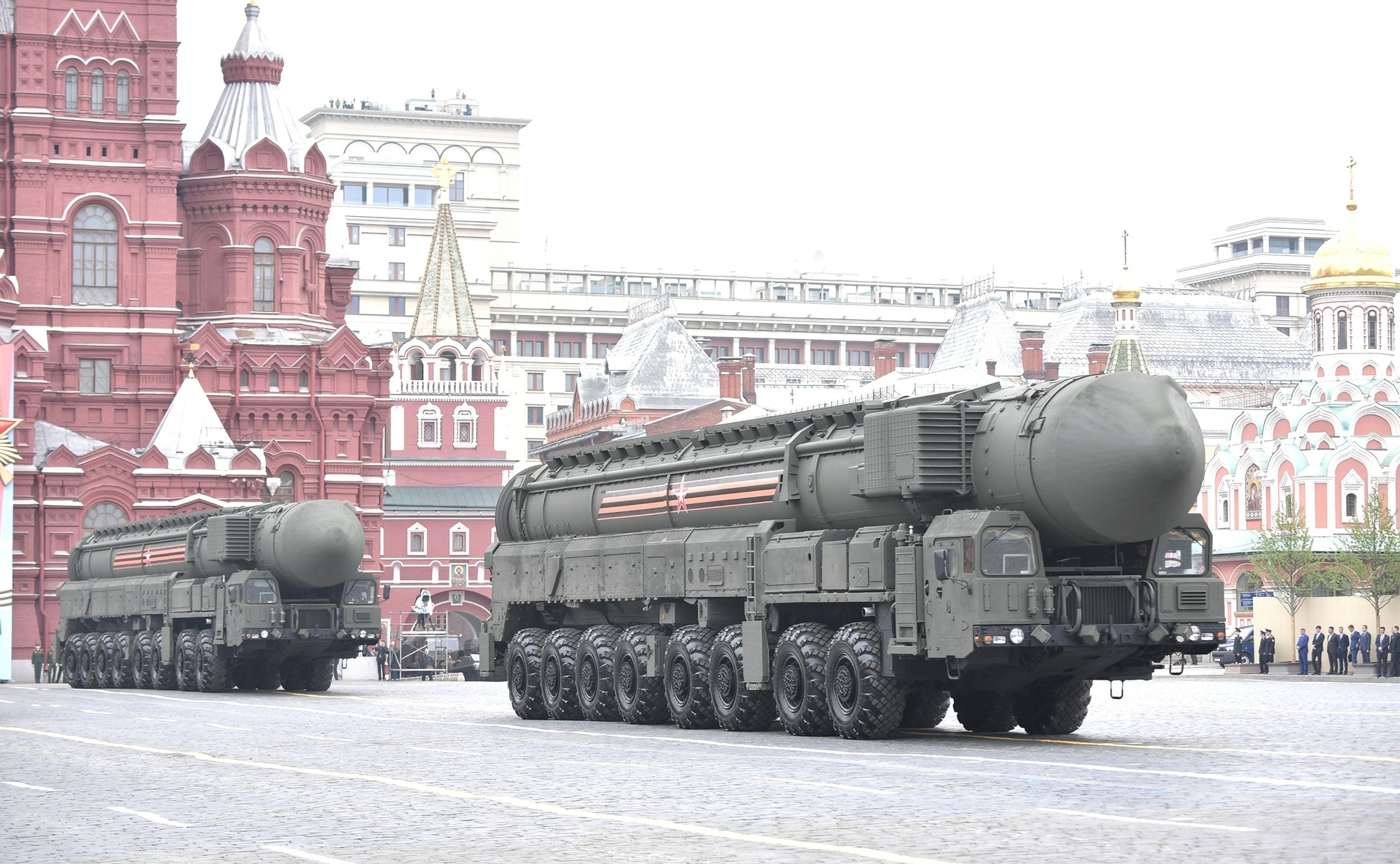 Misiles intercontinentales balísticos en Moscú (Shutterstock)