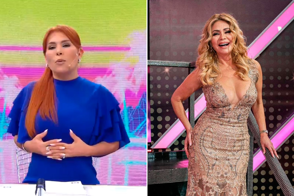 Magaly Medina le pide a Gisela Valcárcel poner un mejor filtro para elegir a sus conductores de TV. (Foto: Captura de TV)