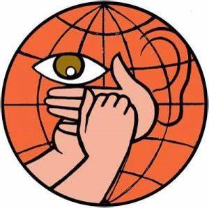 Así es el logo internacional de la sordoceguera