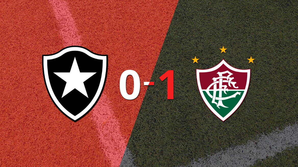 Fluminense derrotó a Botafogo 1 a 0