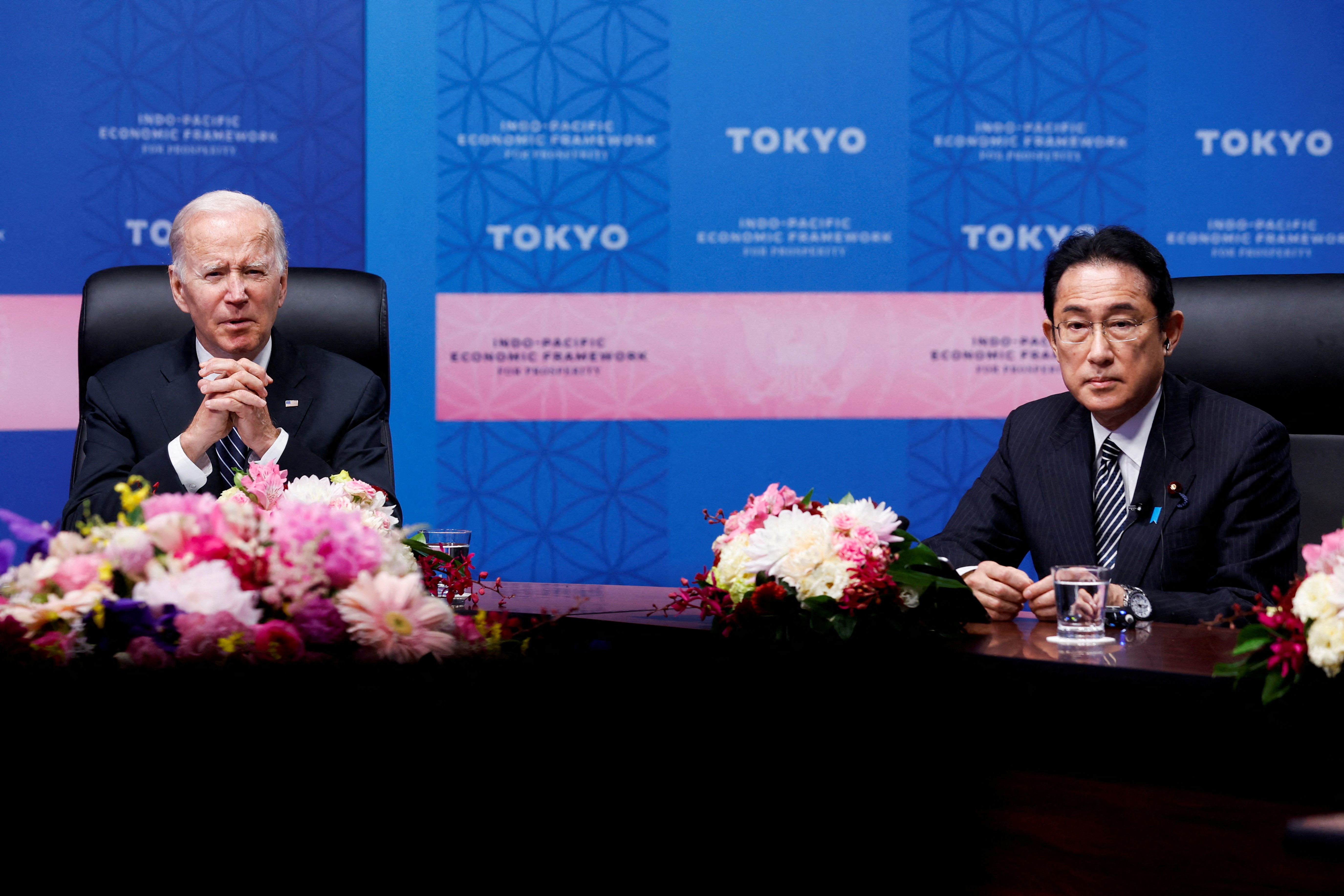 Los líderes de Corea del Sur y Japón sostendrán una reunión con Biden la próxima semana