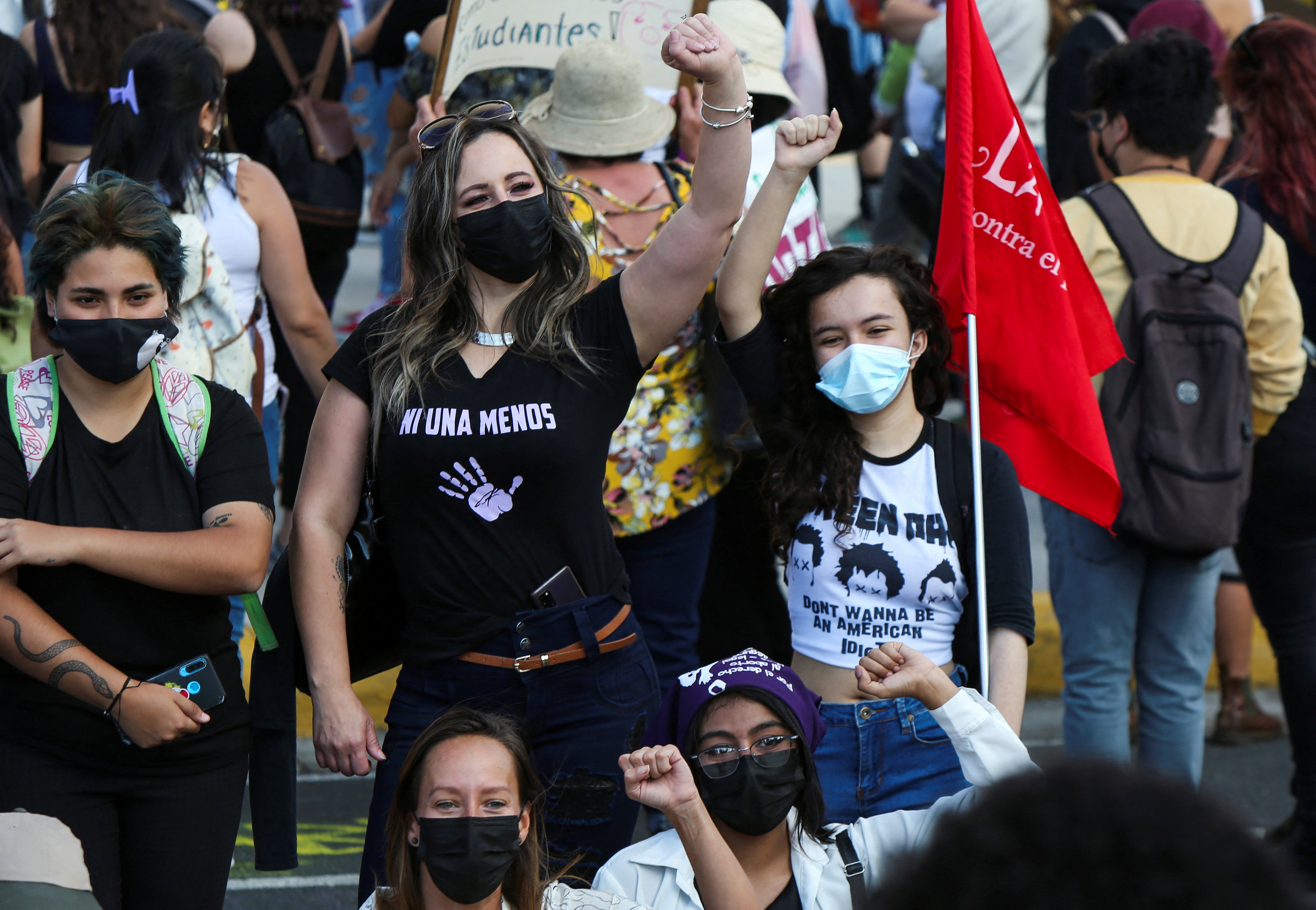 La semana pasada, cientos de mujeres protestaron ante el ataque sexual a una mujer extranjera (REUTERS/Mayela Lopez)
