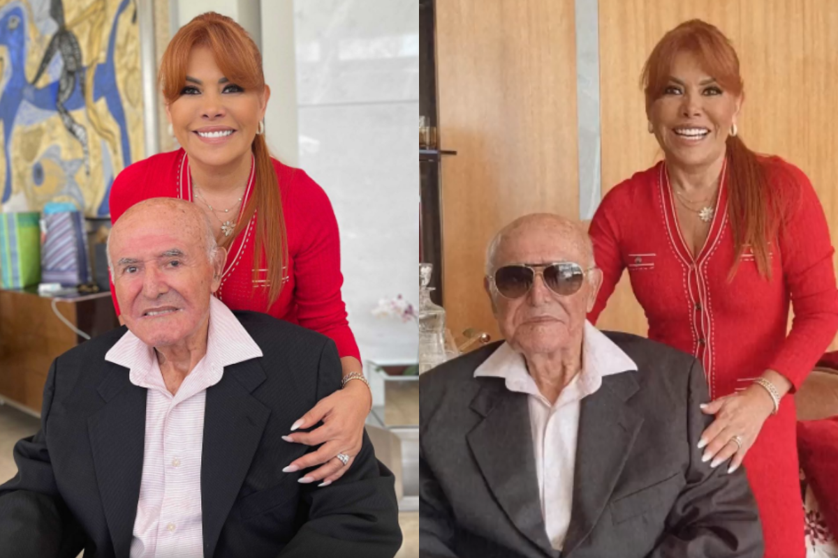 Magaly Medina presenta a su papá y resalta su admiración por él: “Me enseñó  muchos valores morales” - Infobae