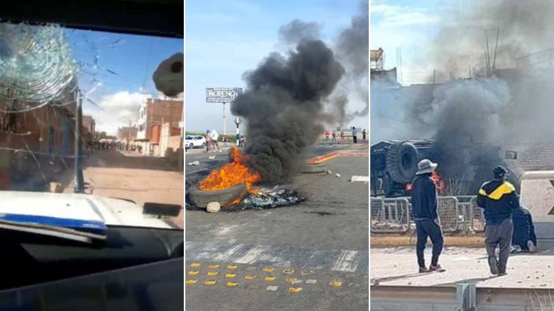 Jornada violenta en las protestas en Puno: Más de 60 heridos, ataques a civiles y a la PNP, y el intento de la toma del aeropuerto de Juliaca