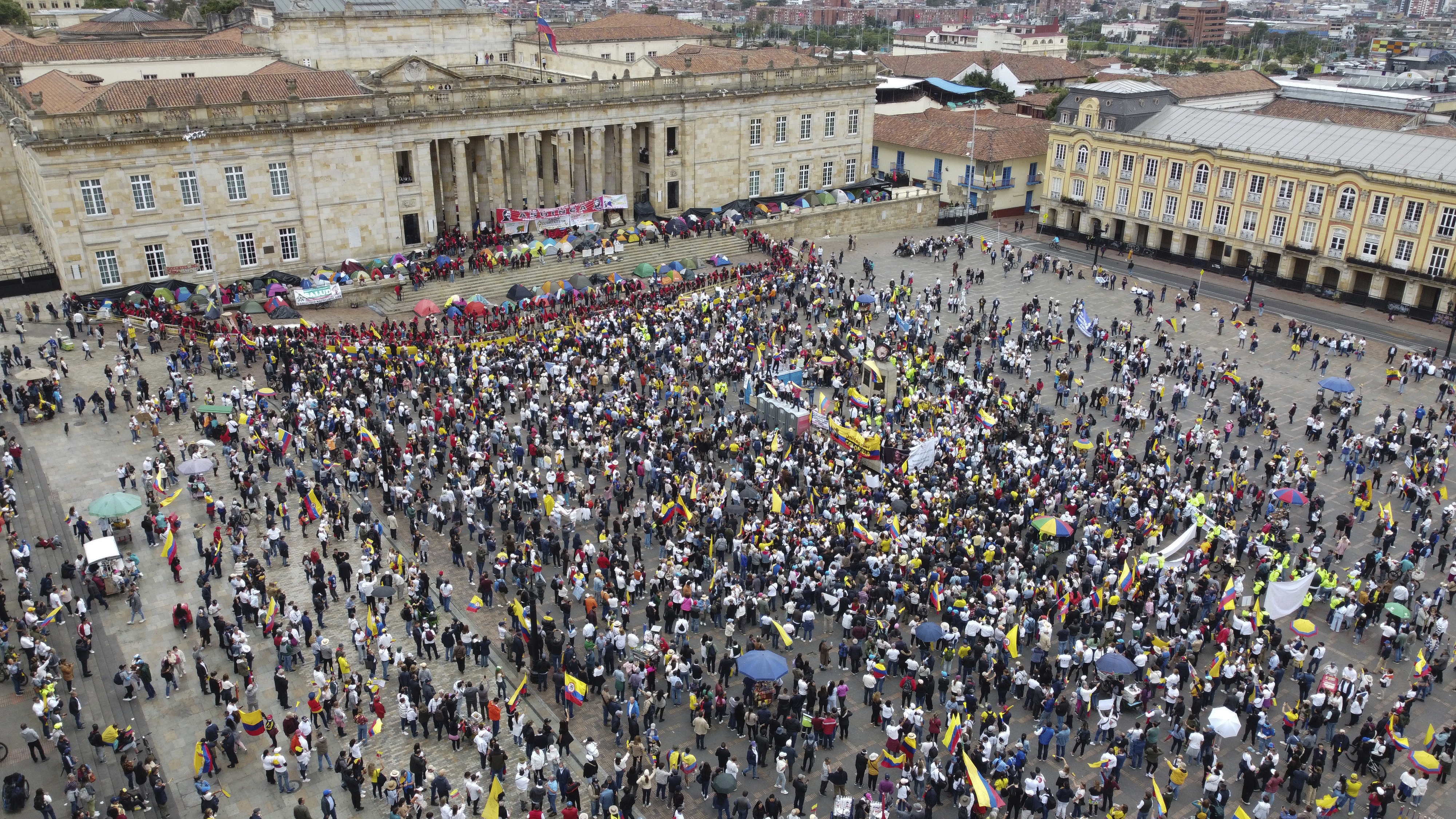 Por qué quieren que Colombia sea federal y no centralista. (AP Foto/Fernando Vergara)