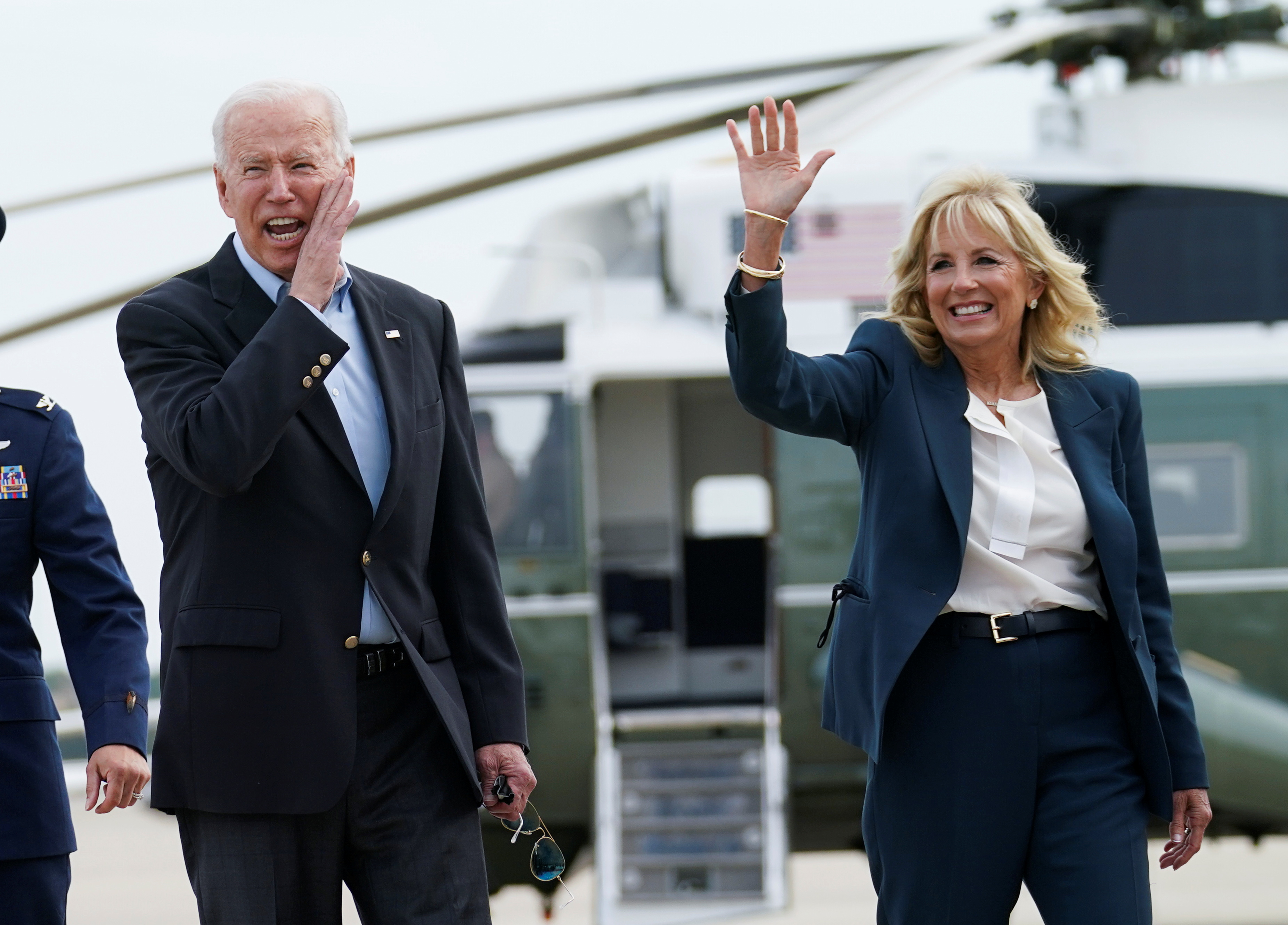 Joe y Jill Biden (Reuters)