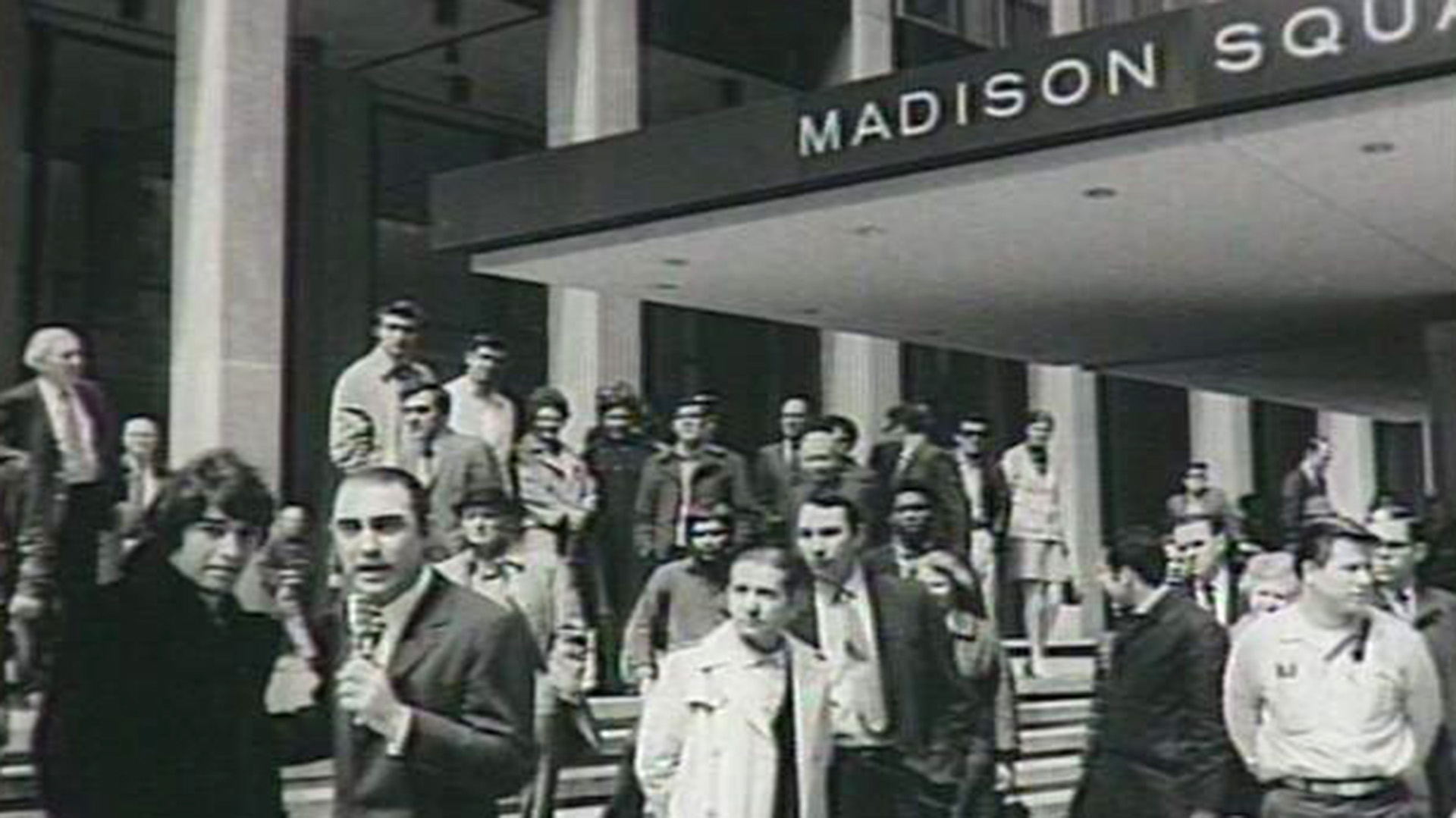 Cacho Fontana junto a Sandro en el Madison Square Garden (Foto: Cacho Fontana)