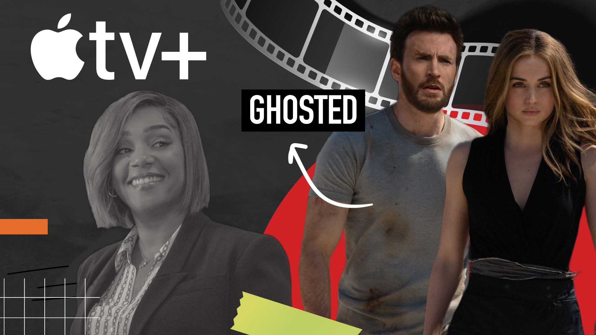Estrenos de Apple TV+ en abril: “Ghosted”, la temporada 2 de “The Afterparty” y más