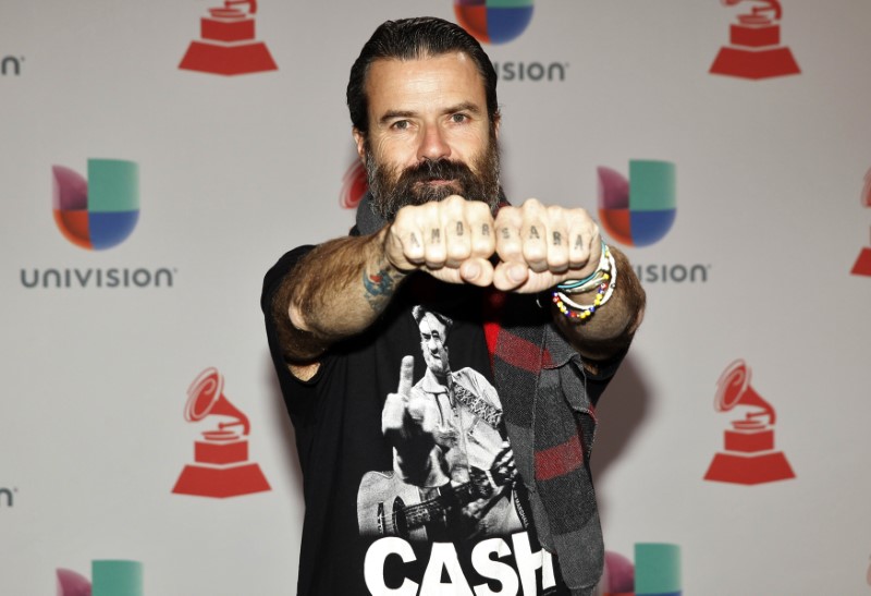 El cantante de Jarabe de Palo, Pau Donés, en los premio Grammy Latinos en Las Vegas, el 20 de noviembre de 2014. (REUTERS)