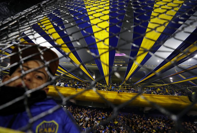 The Boca fans did not leave at all satisfied with the team's performance (REUTERS / Agustin Marcarian)