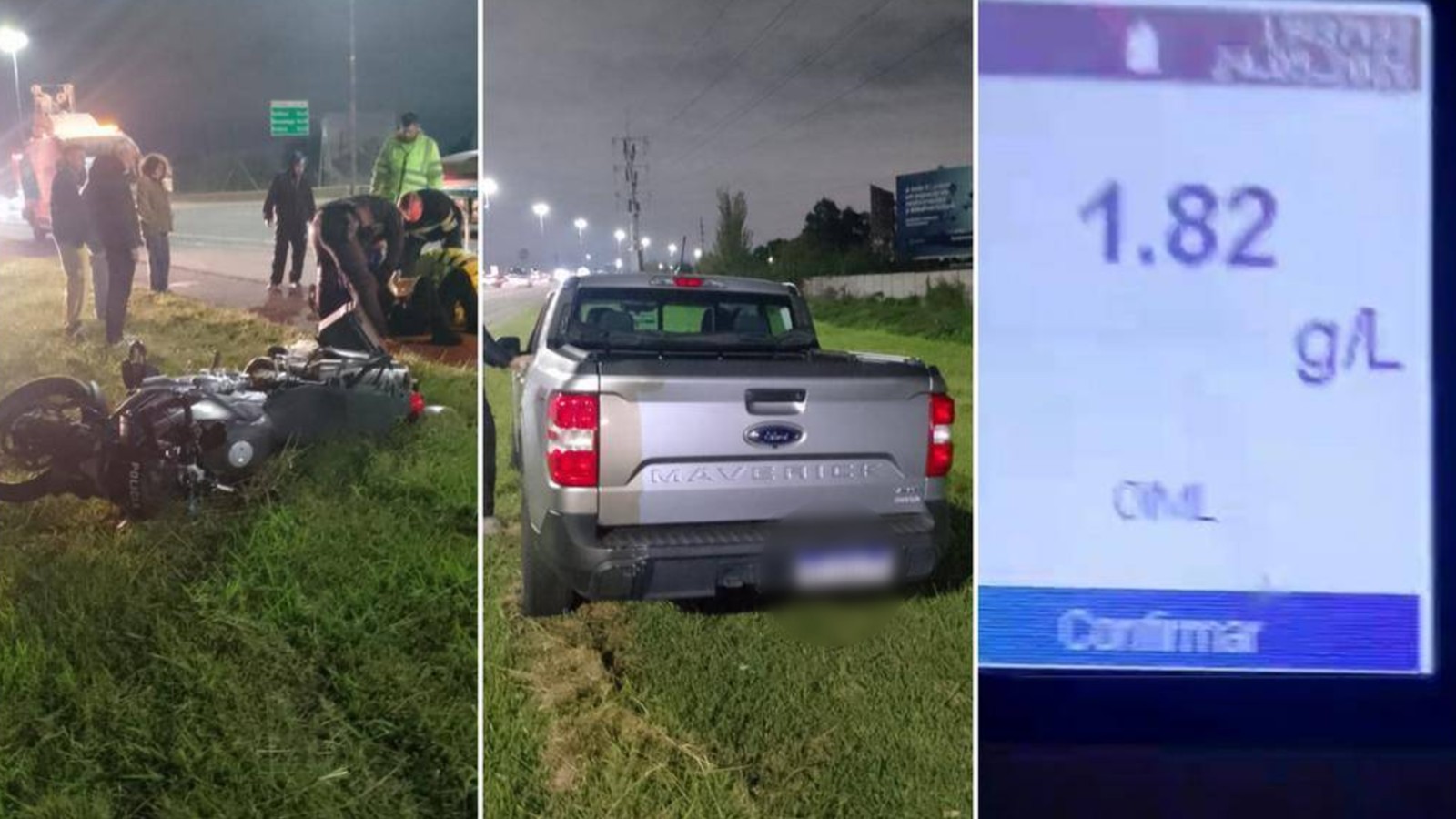 "Estoy hasta los huevos": manejaba borracho, quiso evitar un control y atropell&oacute; a un polic&iacute;a en Berazategui