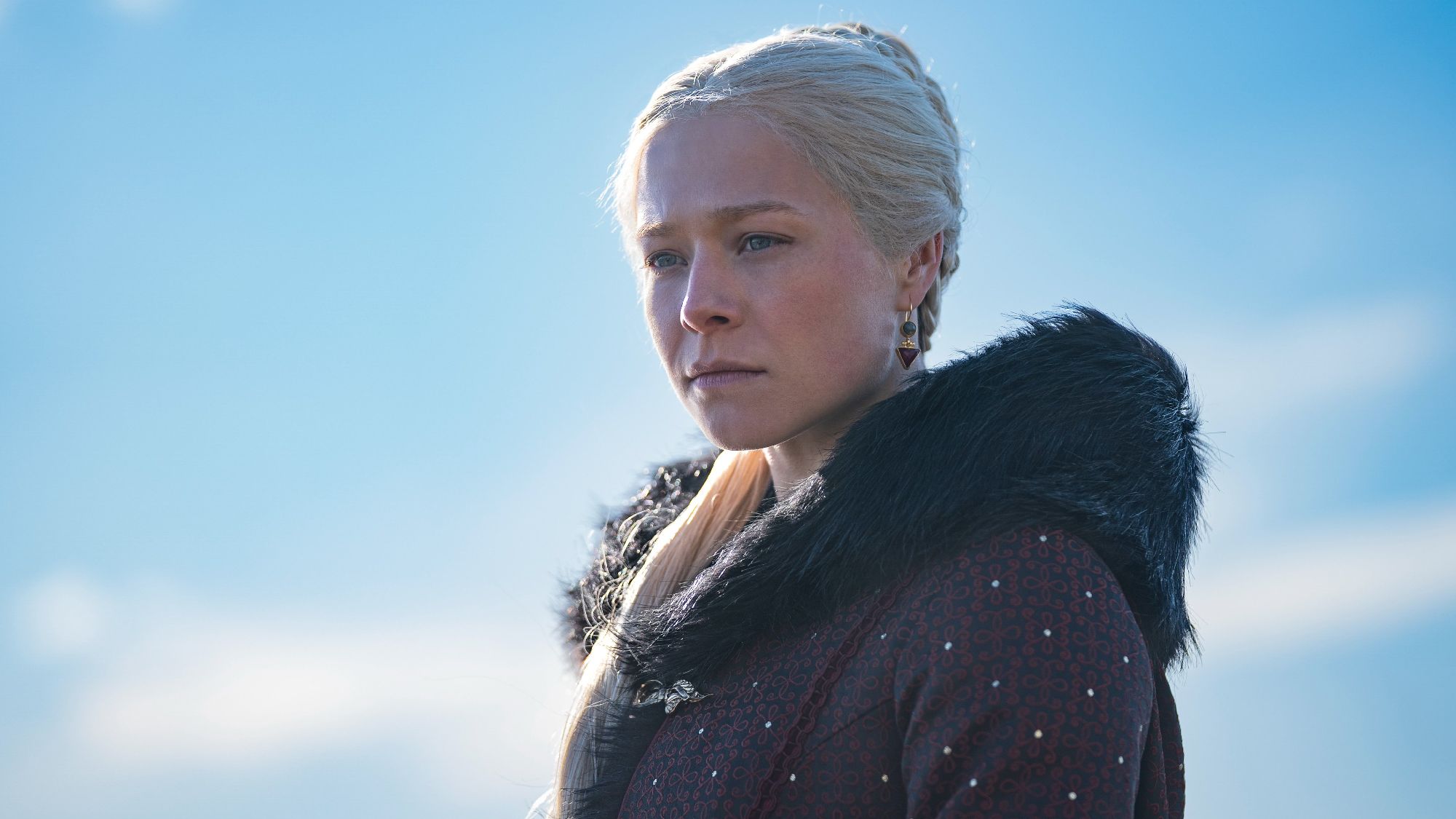 Emma D'Aracy es la princesa Rhaenyra Targaryen de adulta. (HBO Max)