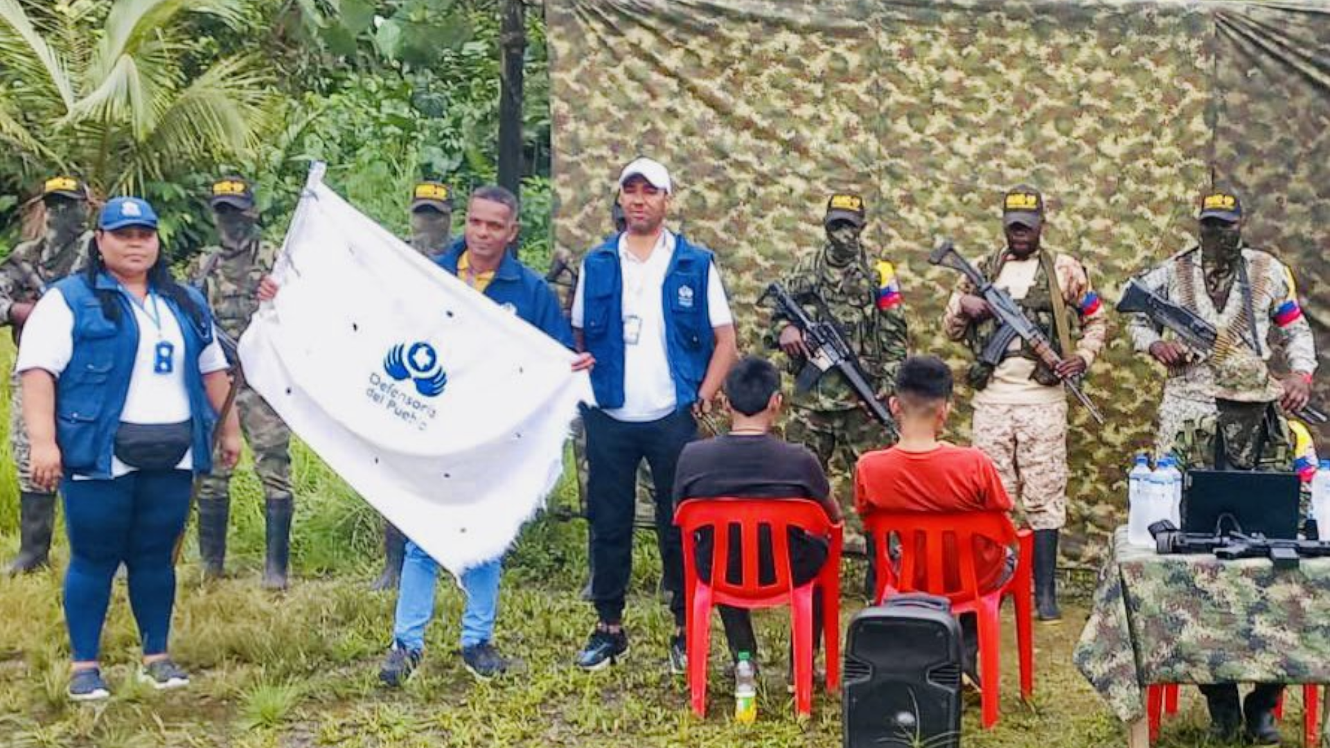 Liberan a dos menores que estaban en poder de una de las disidencias de las FARC en Buenaventura (Valle del Cauca)