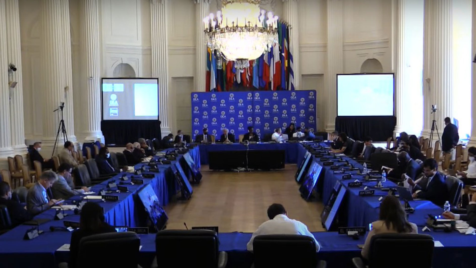 Colombia se ausentó de sesión de la OEA y no votó para condenar las violaciones de derechos humanos en Nicaragua