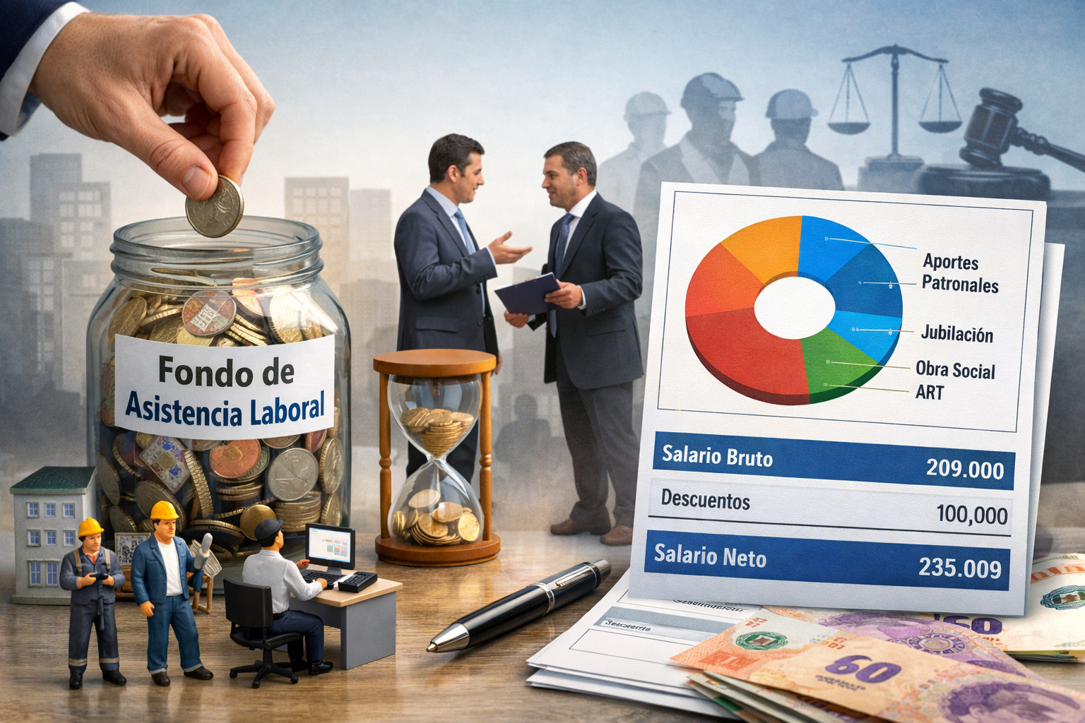 Reforma laboral: c&oacute;mo funcionar&aacute; el nuevo Fondo de Asistencia Laboral y qu&eacute; cambiar&aacute; en los recibos de sueldo